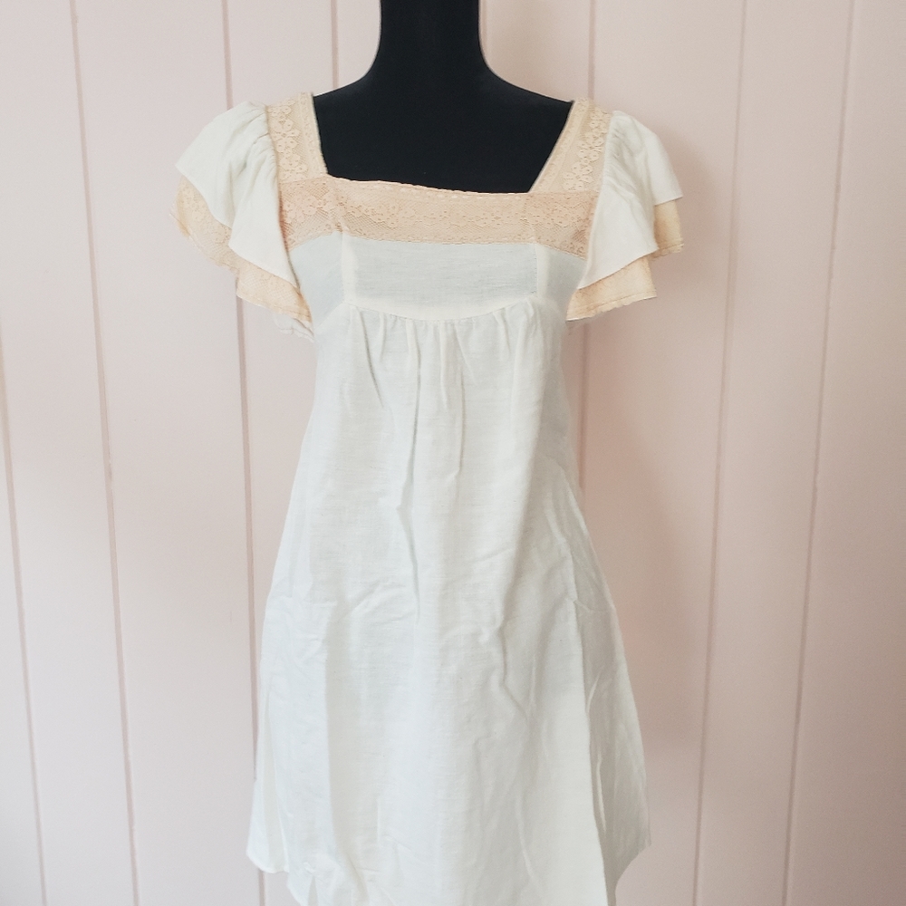 Vintage Linen Dress